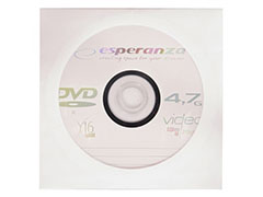 Esperanza DVD-R papírtokos írható DVD